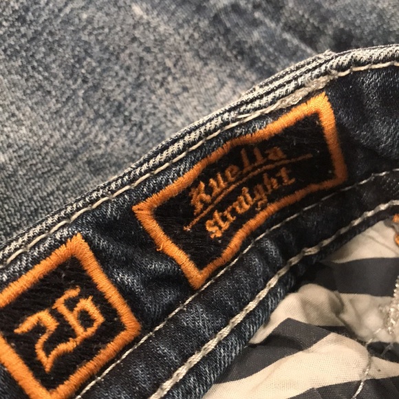 Rock Revival Ruella Straight Jeans Size 26 - Picture 7 of 11